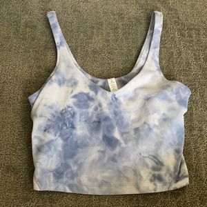 Align Tank Diamond Dye Peri Purple